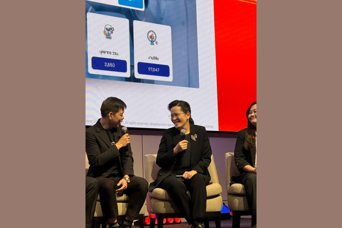 อวท. สวทช. ร่วมเปิดตัว “NSTIS & STARS Open Sci. Connect Platform” เชื่อมโยงโครงสร้างพื้นฐานด้านวิทยาศาสตร์ วิจัยและนวัตกรรม สู่การใช้ประโยชน์ระดับประเทศ