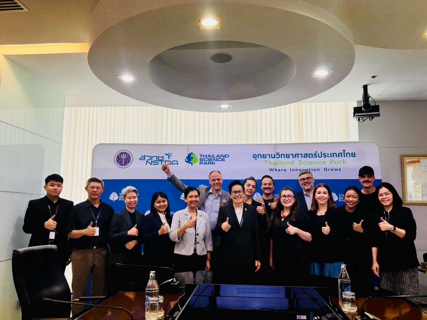 อวท. ต้อนรับคณะผู้แทน จาก สถานเอกอัครราชทูต ณ กรุงเบอร์ลิน พร้อมด้วยผู้แทนจากมหาวิทยาลัย สถาบันวิจัย และองค์กรสนับสนุนระบบนิเวศ นวัตกรรมและสตาร์ตอัปของเยอรมนี