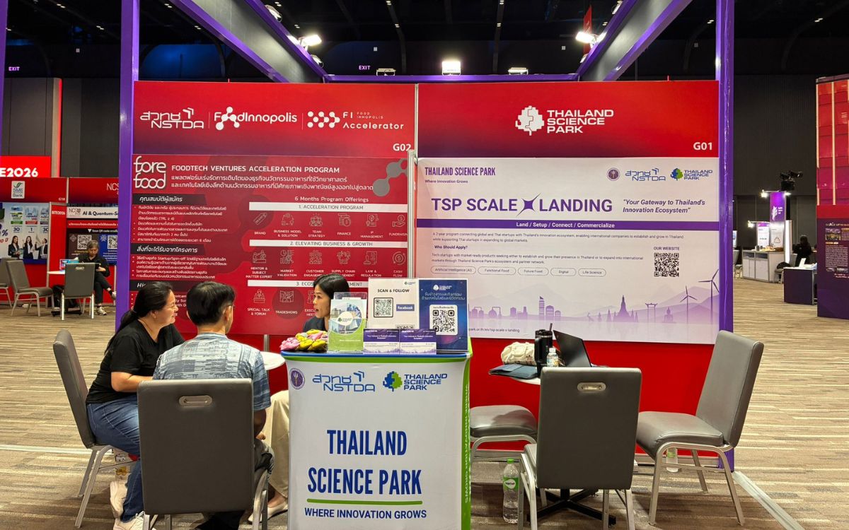 Thailand Science Park Showcases the TSP Scale x Landing Program at SITE 2026